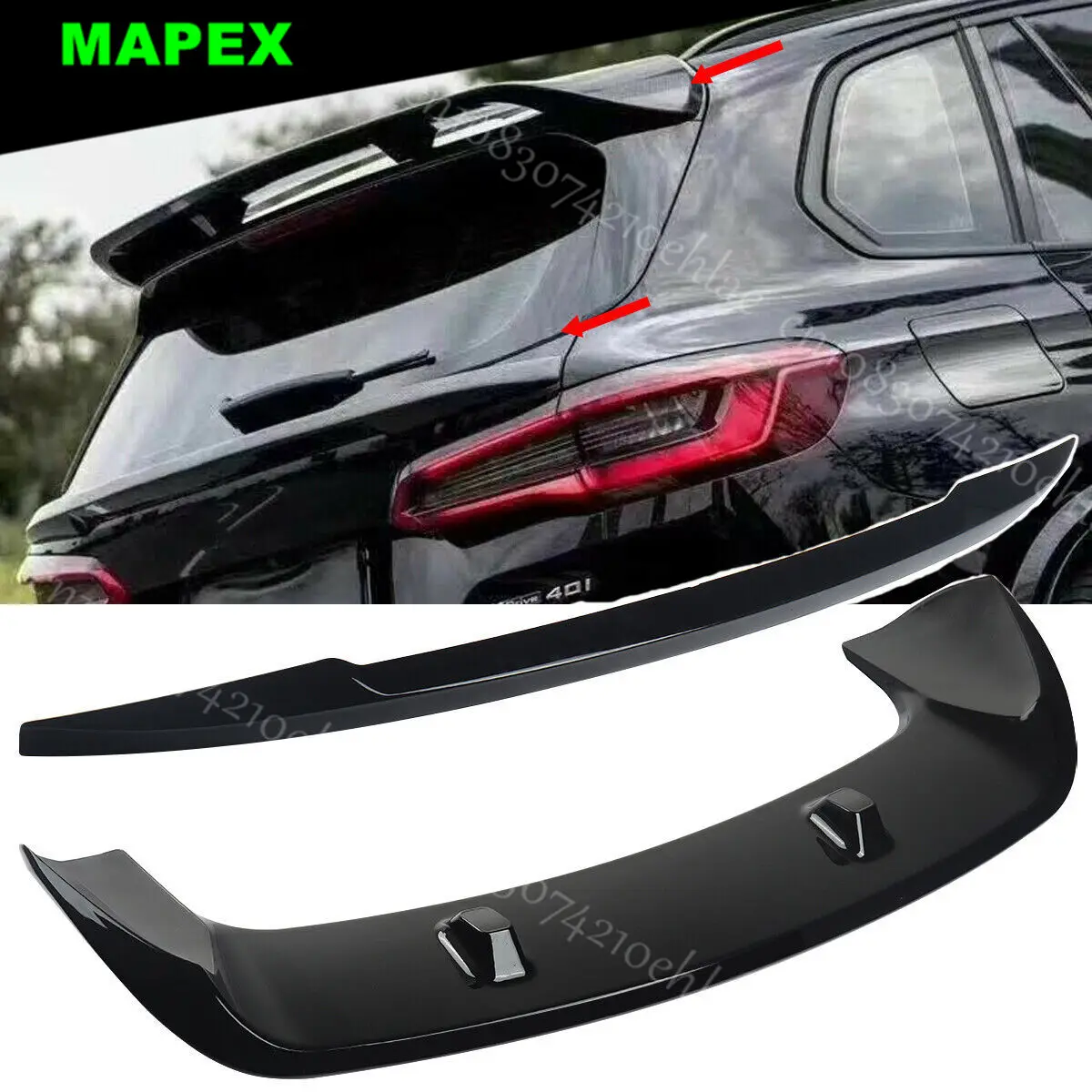 Kit aerodinámico BMW X5 G05 2019+ con paragolpes, faldones y difusor - imagen 3