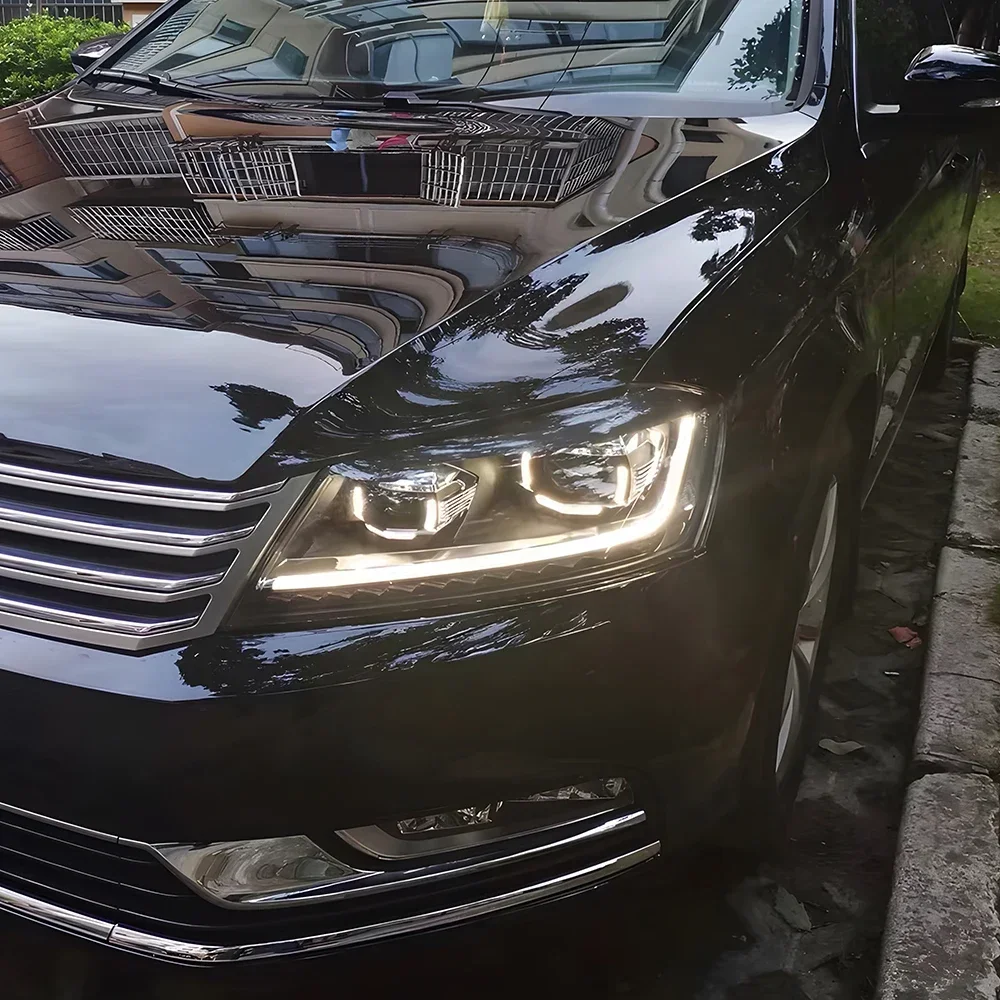 Faros delanteros LED para VW Passat B7 B8 Magotan Highline 2011-2015 - imagen 4
