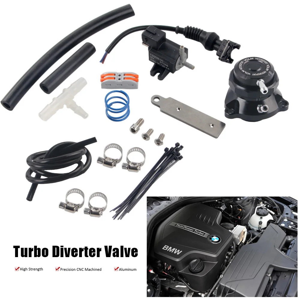 Kit válvula de descarga desviadora recirculación BMW F20/F30 silenciosa