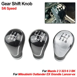 Pomo palanca de cambios ABS para Mazda 2, 3 y 6 (2004-2012)