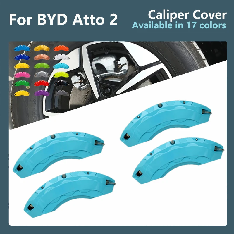 Cubre Pinzas Freno Aleación Aluminio - BYD Atto 2 Delantero Trasero