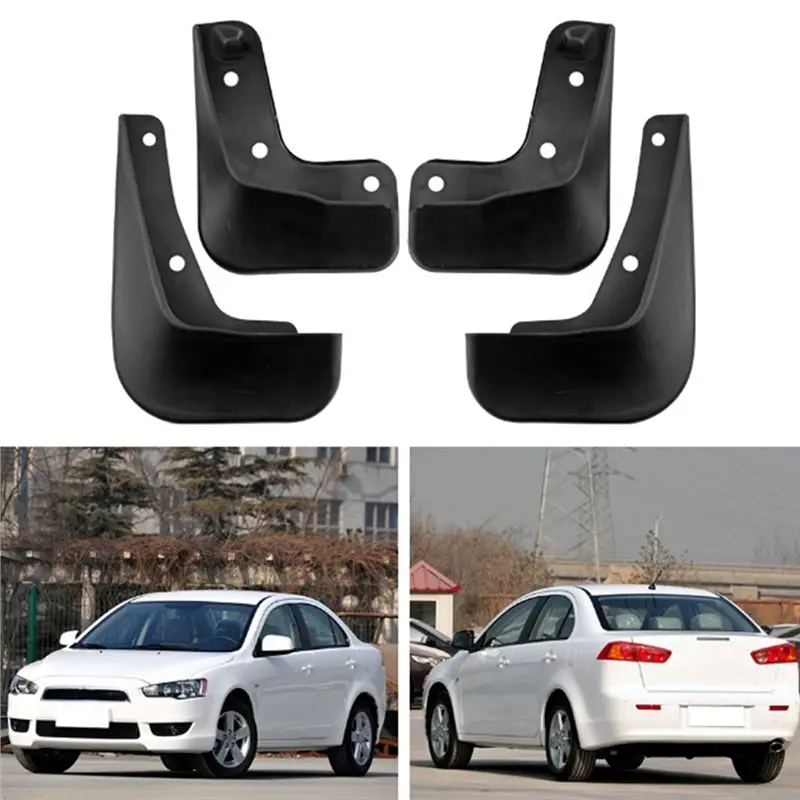 Guardabarros Mitsubishi Lancer 2010-2016 protege contra salpicaduras - imagen 2