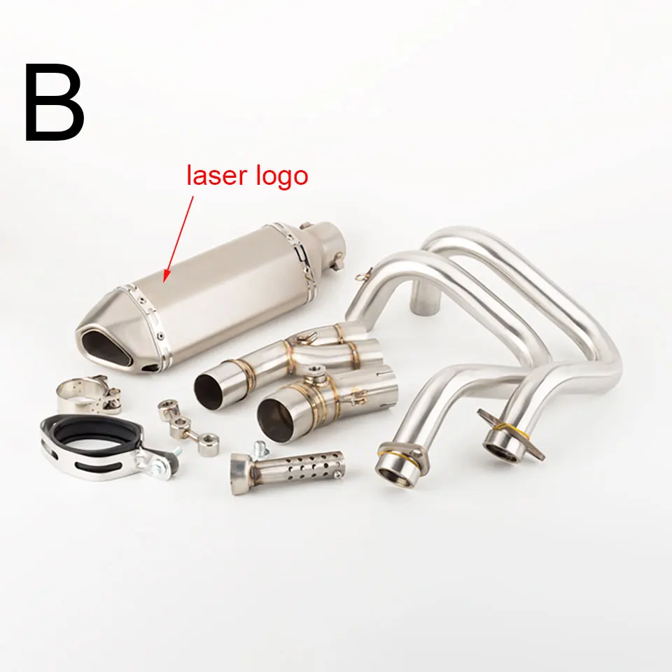 Silenciador de escape completo Kawasaki ER-6N ER-6F Z650 Ninja - imagen 3