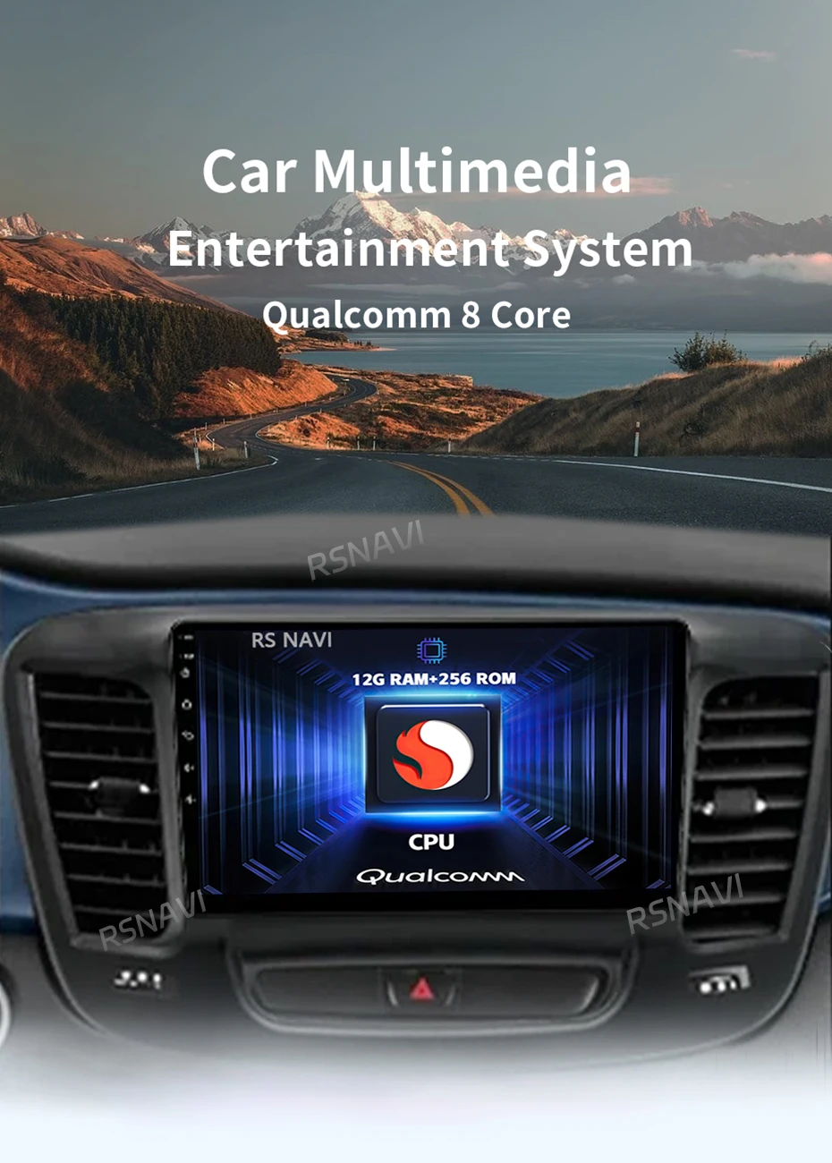 Unidad multimedia RSNAVI para Chrysler 200