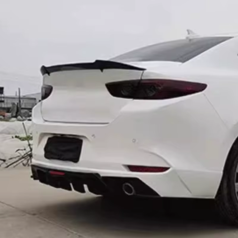 Alerón trasero de fibra de carbono para Mazda 3 Axela 2020-2024 - imagen 4