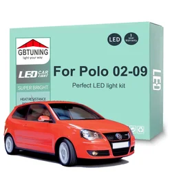 Bombillas LED CANBUS para interior de VW Polo 9N/9N3