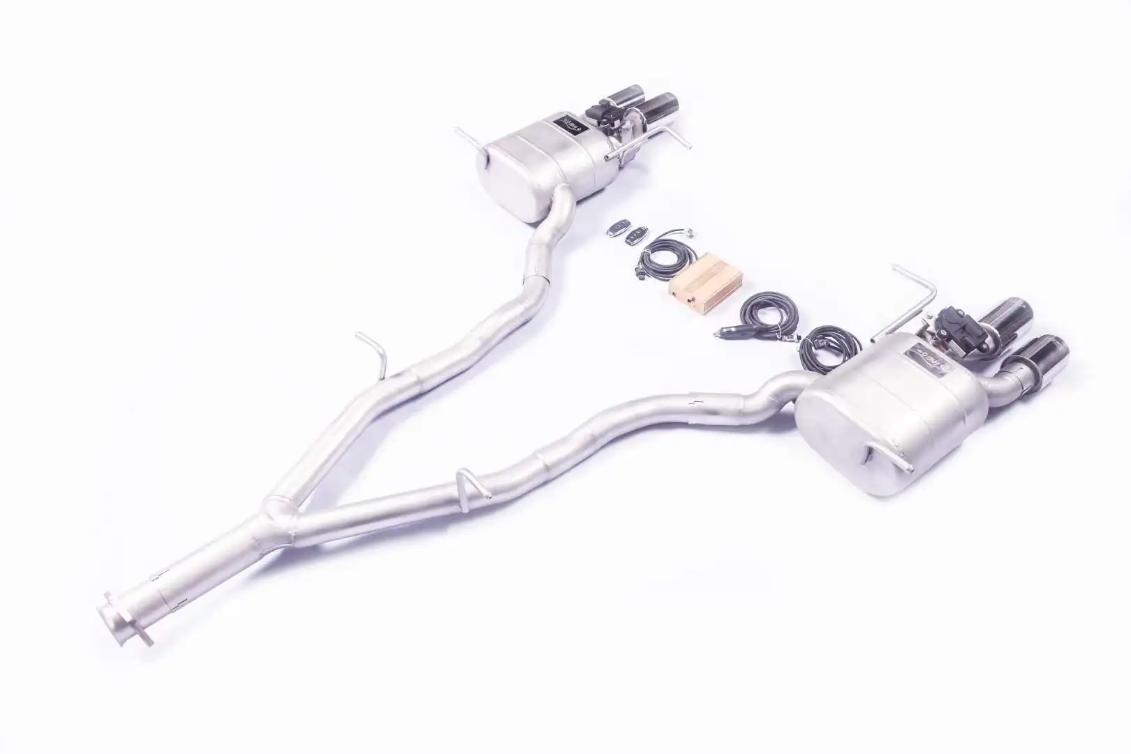 Escape catback inoxidable con válvula – Mercedes-Benz SLK 200 1.8 - imagen 3