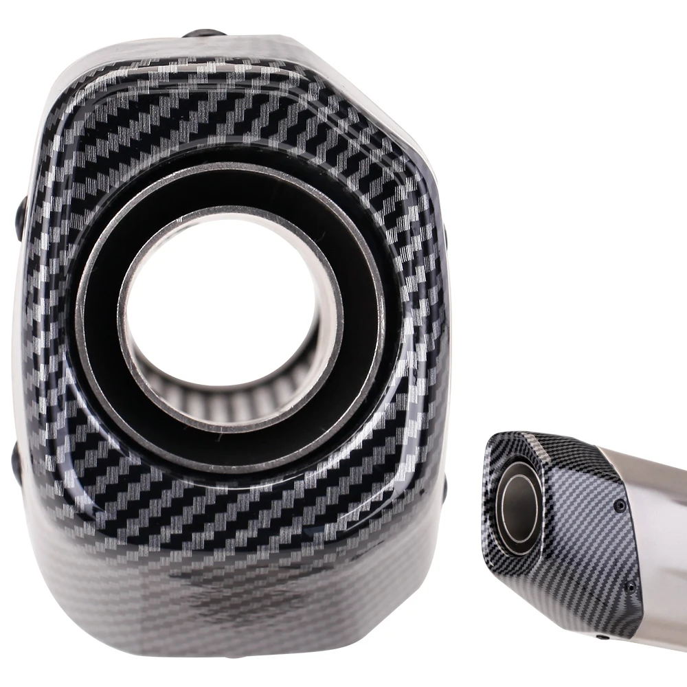 Silencioso de escape universal para moto BMW, Kawasaki, Yamaha y Honda - imagen 4