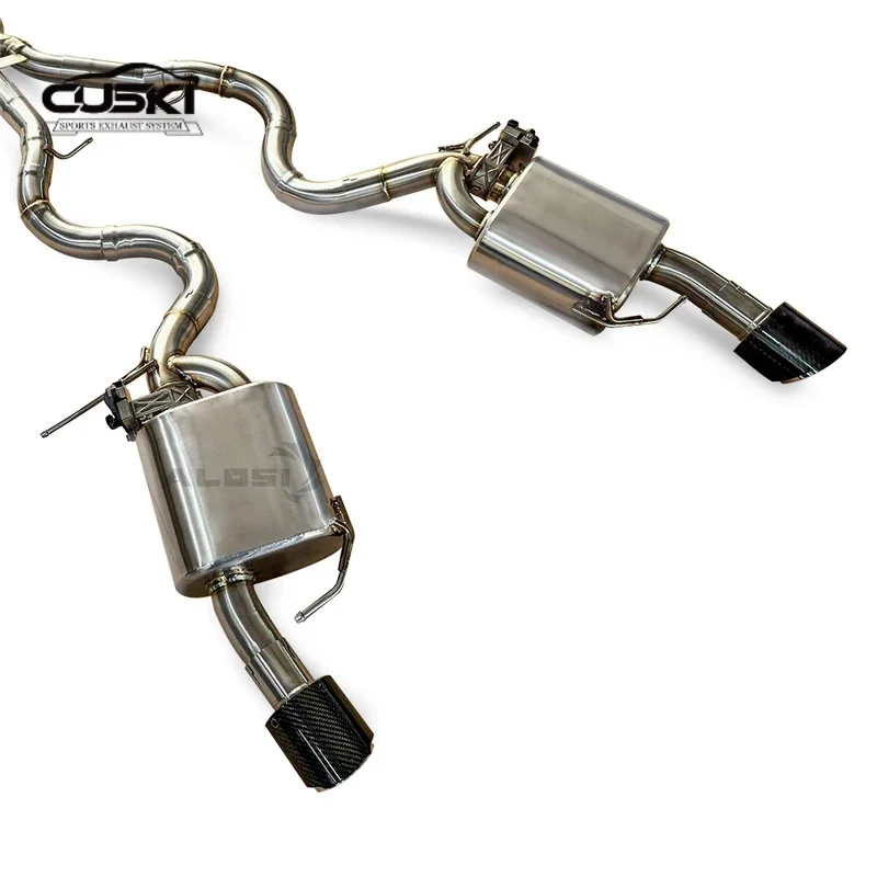 Válvula de escape inoxidable BMW 335i 3.0T N54/N55 - imagen 2