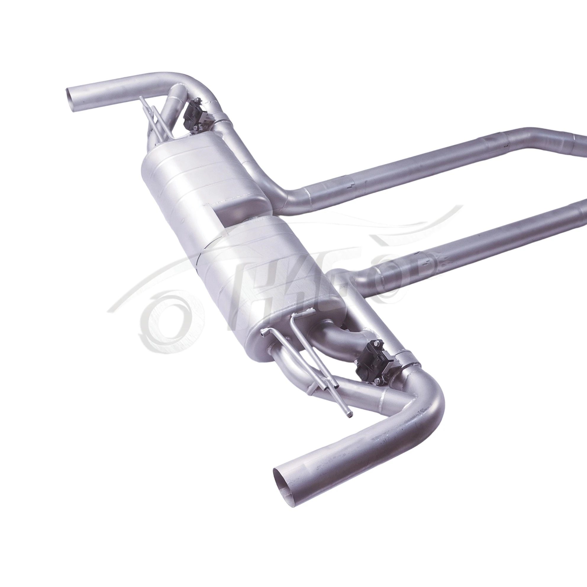 Utilizado para el sistema de escape de sonido variable con control remoto de válvula electrónica catback 2012-2016 Mercedes-Benz AMG GL63 5.5T X166 - imagen 2