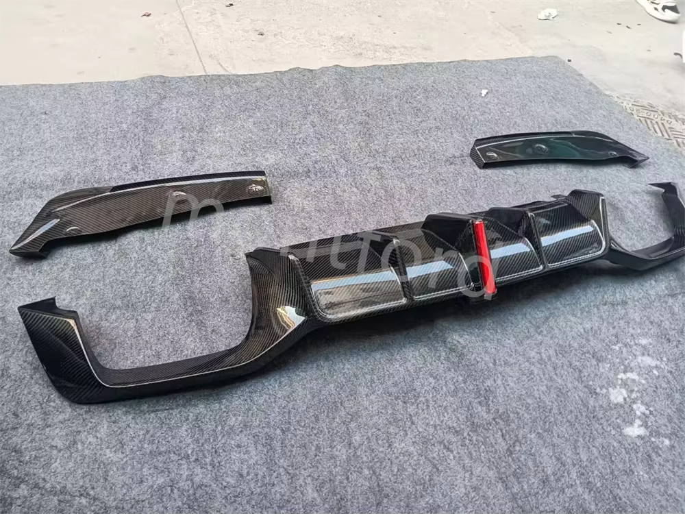 Difusor trasero para BMW X4 G02 y X4 M F98, acabado carbono - imagen 5