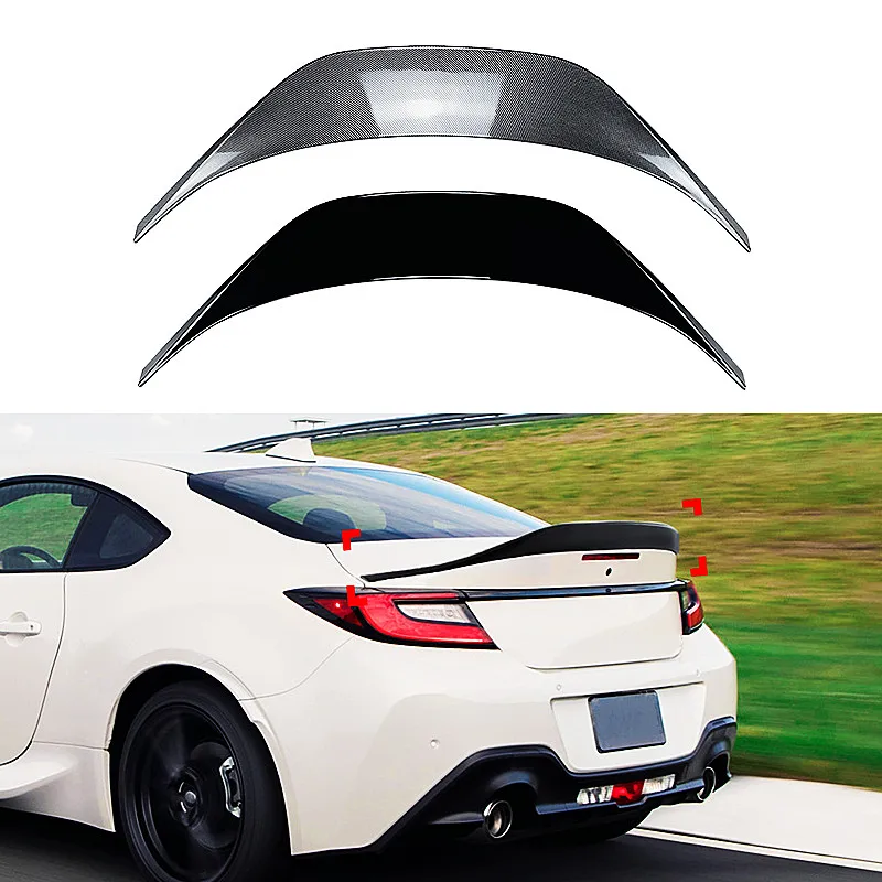 Alerón de techo ABS negro brillante para Toyota GR86 y Subaru BRZ 2022 - imagen 2