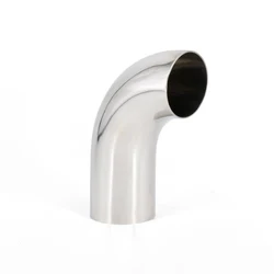 Codo escape acero inoxidable 304 51-63 mm 90º
