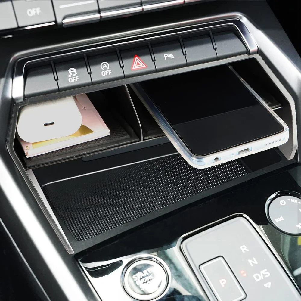 Caja organizadora para consola central Audi A3 8Y Sportback - imagen 5