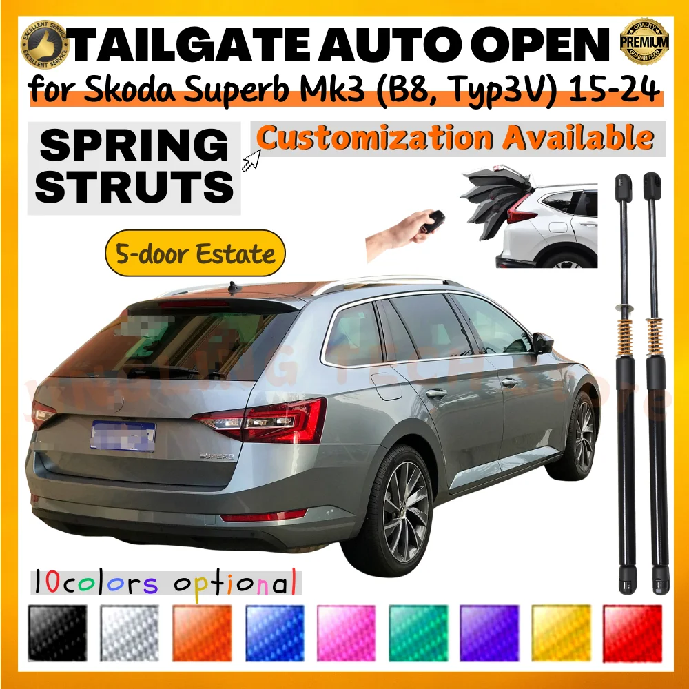 Kit amortiguadores maletero Skoda Superb B8 2015-2024