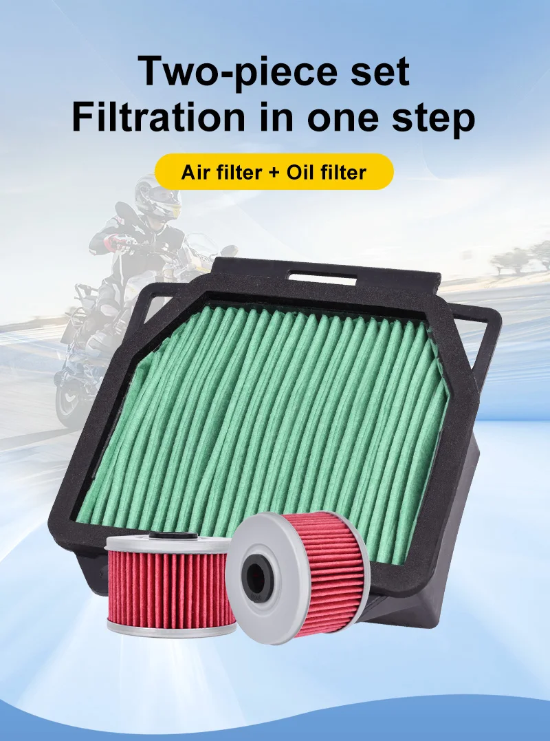 Limpiador de filtro de aire y kit para Honda CB250 R/CB300 R