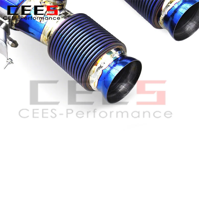 CEES Tuning Escape catback para McLaren Artura Spider 3.0T con válvulas - imagen 4