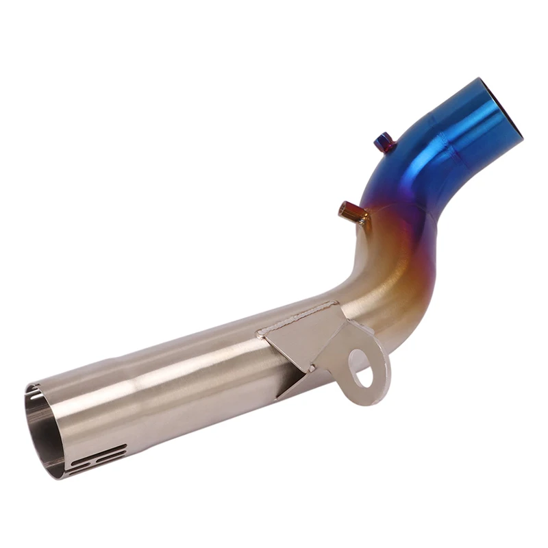 Slip On para BMW F750GS F850GS F 850 GS 2018 2019 2020 Escape de motocicleta tubo de enlace medio de acero inoxidable Mufller - imagen 5