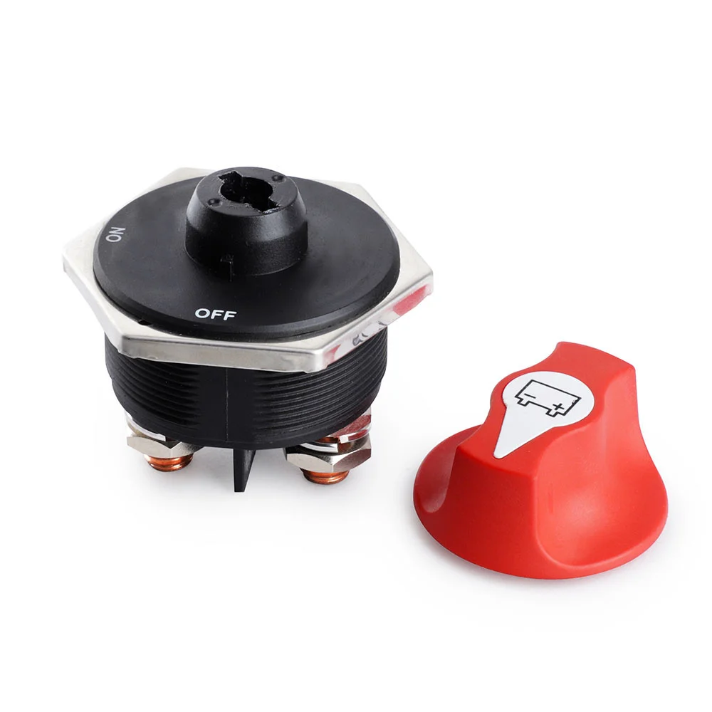 50 100 200 300A interruptor de Rally de carrera de batería de coche 12V seccionador de batería aislador Kit de interruptor de corte para RV motocicleta camión barco - imagen 4