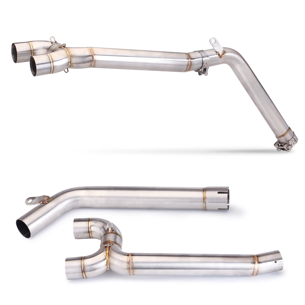 Tubo escape doble salida 51mm – Yamaha FZ6 FZ6N FZ6S 2004-2009 - imagen 3