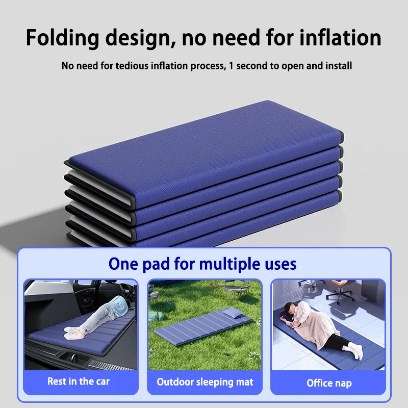 Cama plegable de viaje para coche SUV – colchón individual en maletero - imagen 2