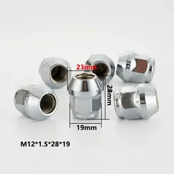 Tuercas de rueda M12x1,5 hexagonales 19 mm para Buick