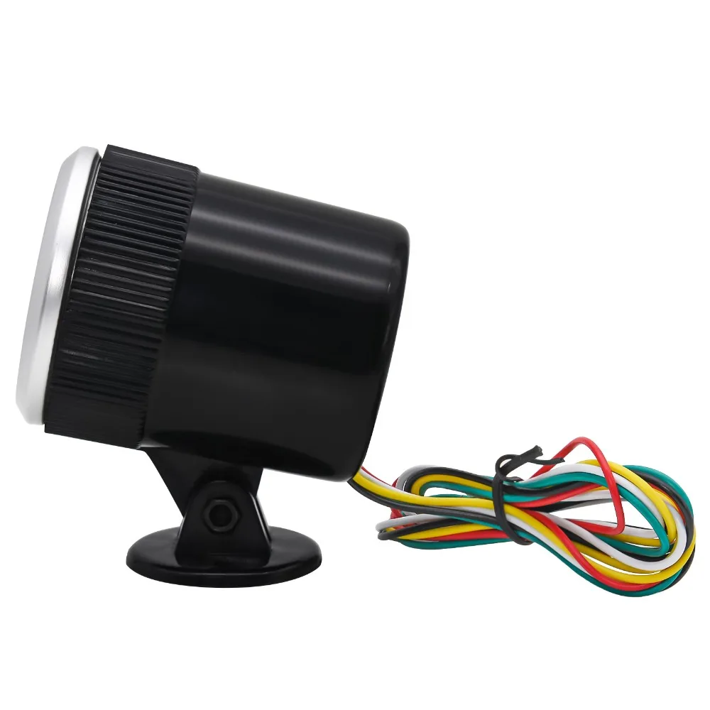 Tacómetro de RPM para gasolina con luz de fondo roja - imagen 4