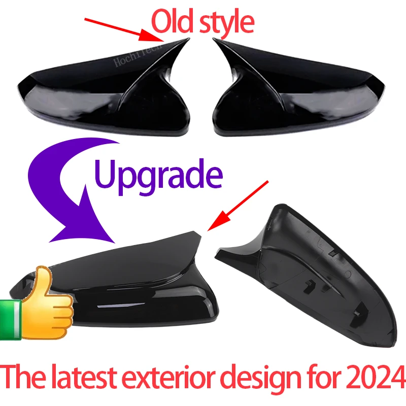 Tapas de retrovisor efecto carbono para Honda Civic X 2016-2020 - imagen 3