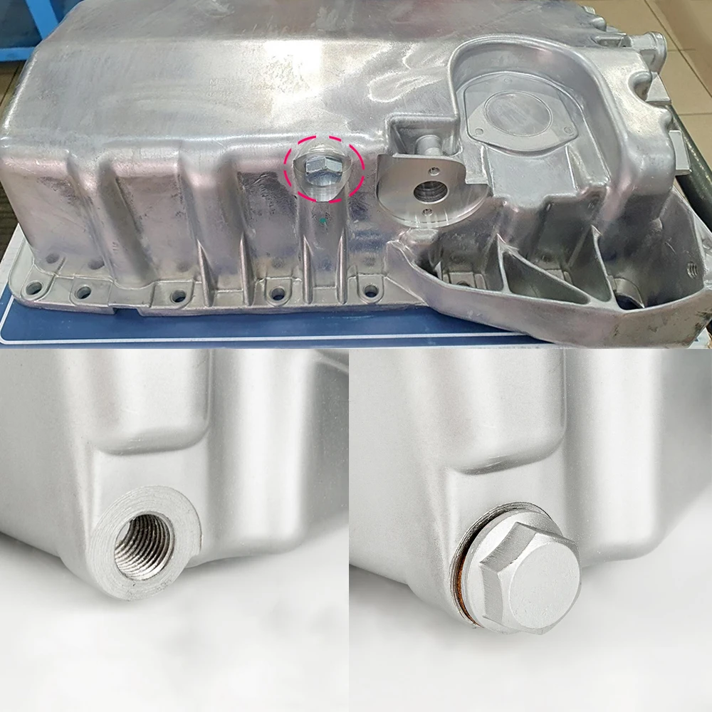 Aran dela con tapón y arandela trituradora