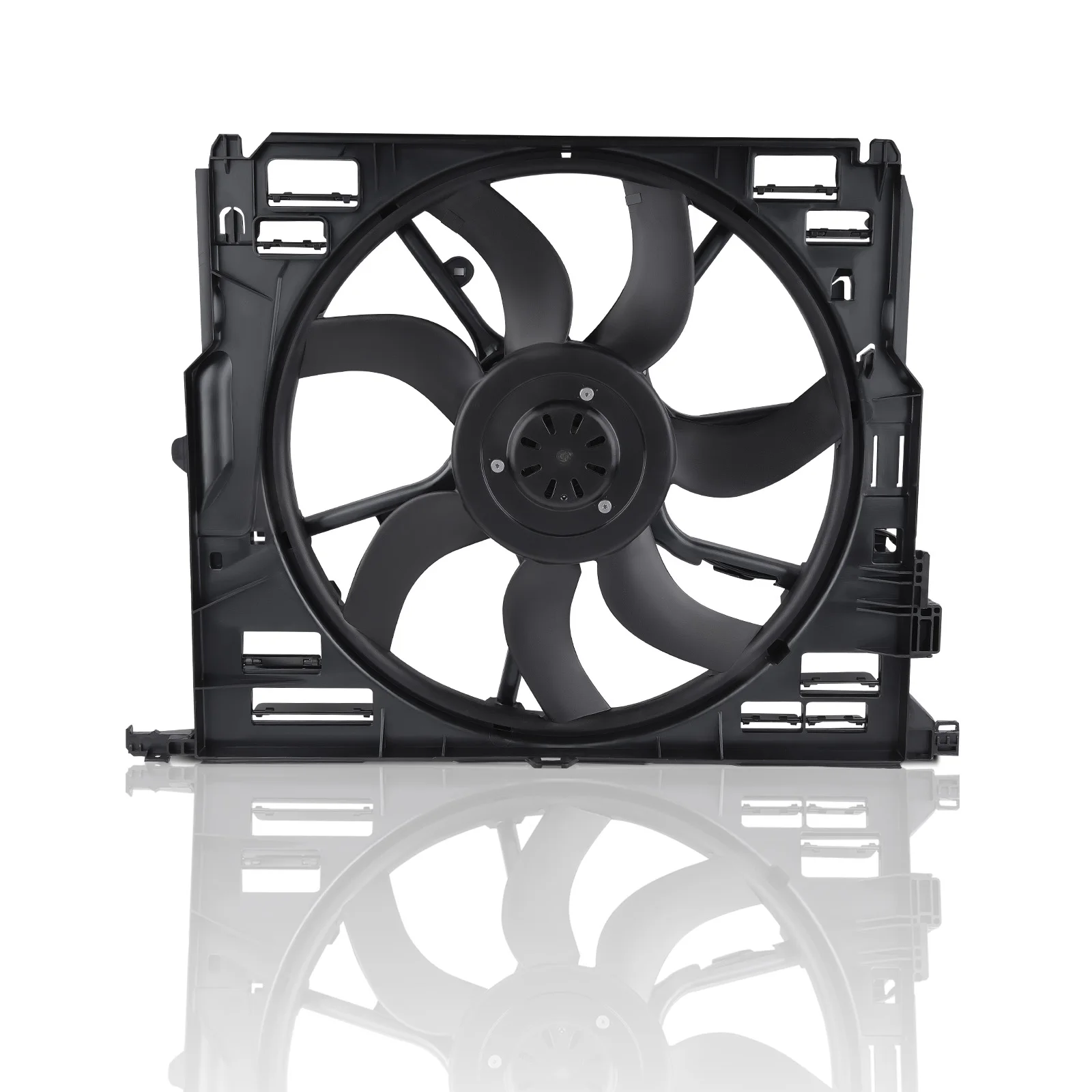 Condensador aire acondicionado BMW con ventiladores – Serie 5 F10 F13 2009-2015 OEM - imagen 2