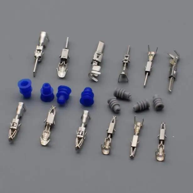 Shhworldsea terminales de engarzado macho hembra para coche VW BMW