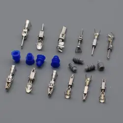 Shhworldsea terminales de engarzado macho y hembra para VW BMW