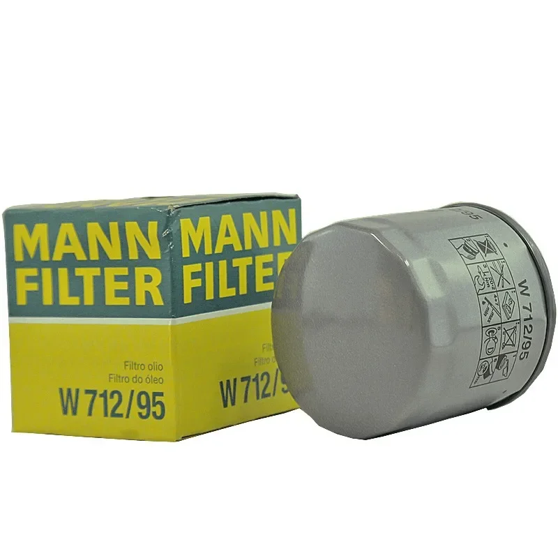 MANN FILTER W712/95 filtro de aceite para VW Polo/Golf - imagen 3