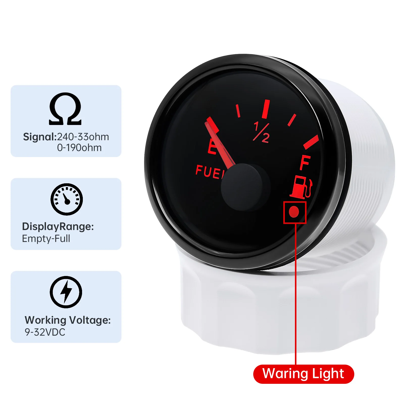 Medidor digital de nivel de combustible GAR 240-33 Ω con sonda IP67 - imagen 5