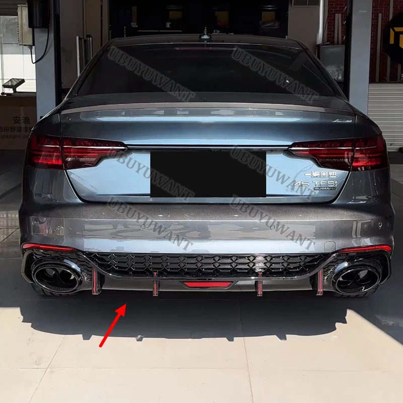 Difusor trasero para Audi A4/S4 S line Sedán 2020+