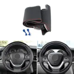BMW Funda Volante Cuero Serie F X3 X4 X5 F25-F26-F15 Rojo/Azul