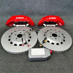 Kit pinzas freno 6 pistones ICOOH discos monobloque–Tesla 3/X/Y 18-21