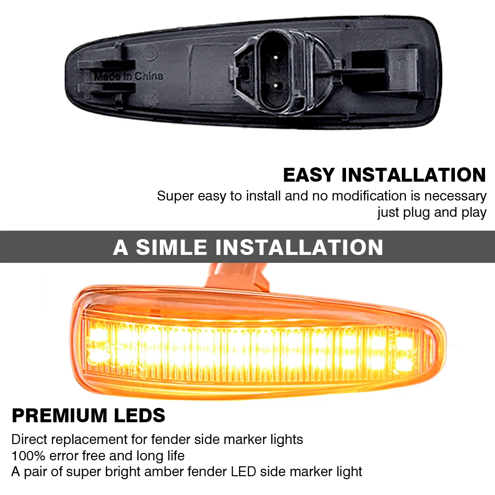 Intermitente LED dinámica lateral Mitsubishi Lancer Evo X - imagen 3