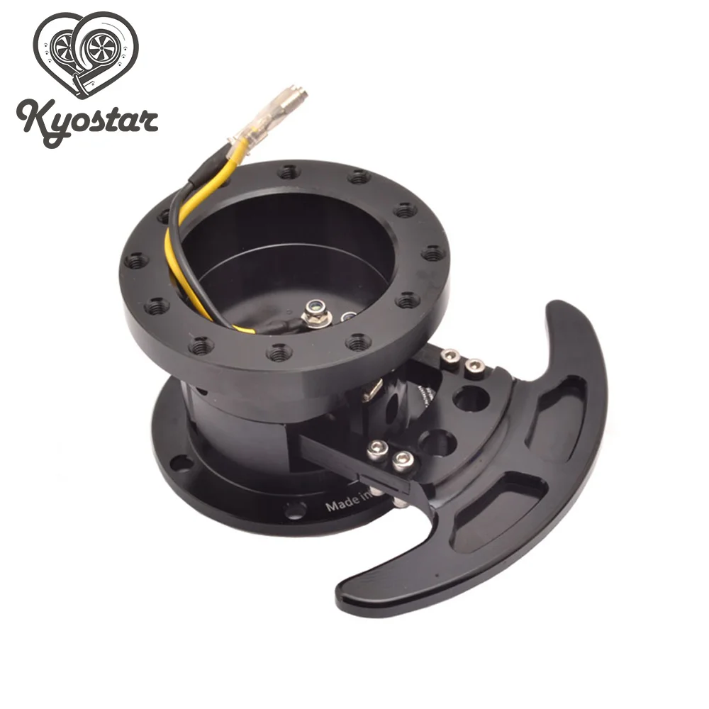Kit volante desmontable Snap Off con adaptador de dirección para asiento racing - imagen 3