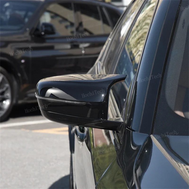 4 Uds. Cubierta de espejo retrovisor lateral Exterior de fibra de carbono embellecedor para BMW 3 4 5 7 8er G20 G21 G28 G11 G12 G14 G15 G16 G30 G31 G38 G22 - imagen 4