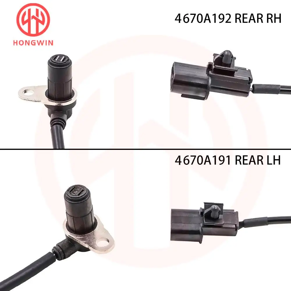 HONGWIN Sensor ABS delantero Mitsubishi Pajero Van 4670A189/4670A190 - imagen 3