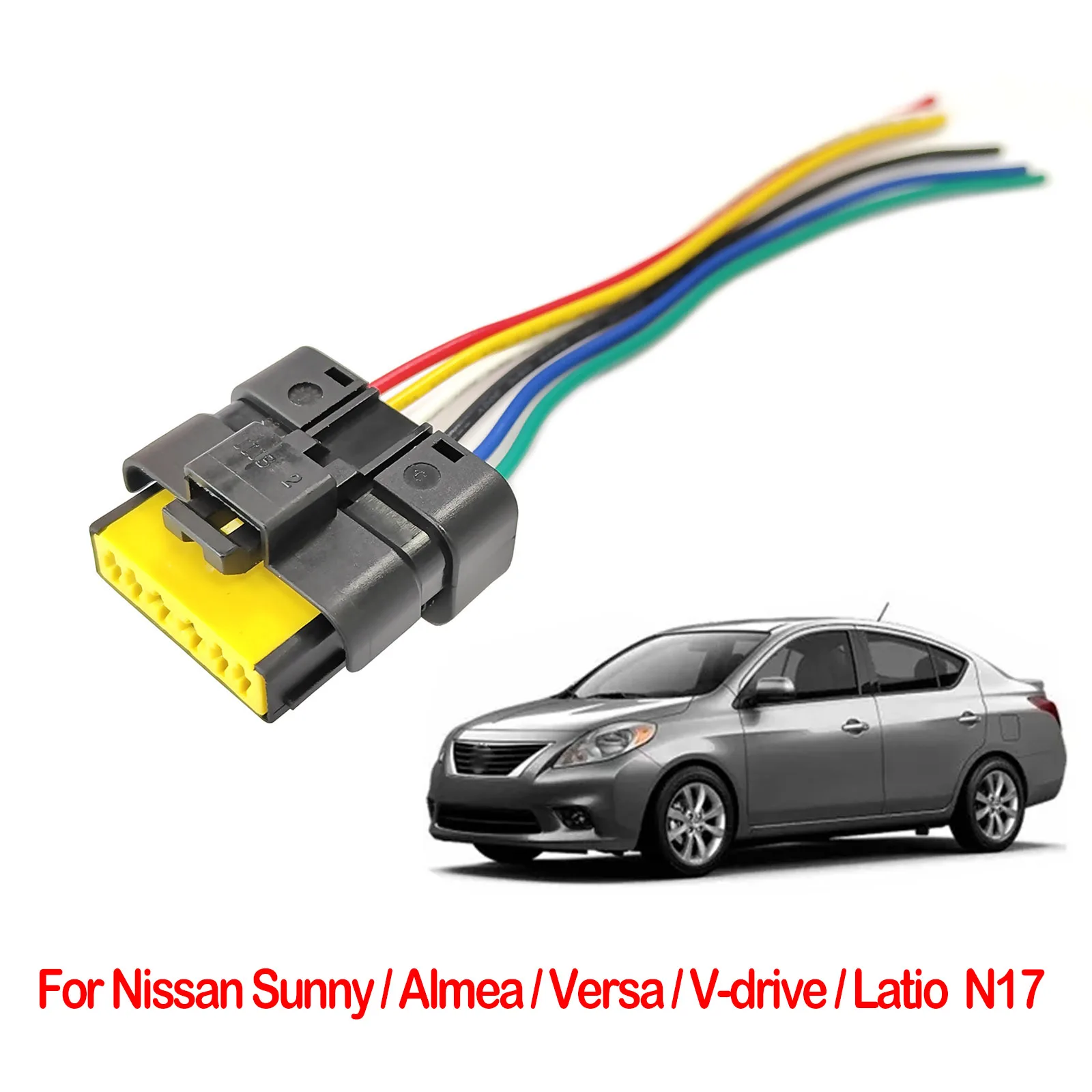 Cableado precableado conector trasero Nissan Versa Latio