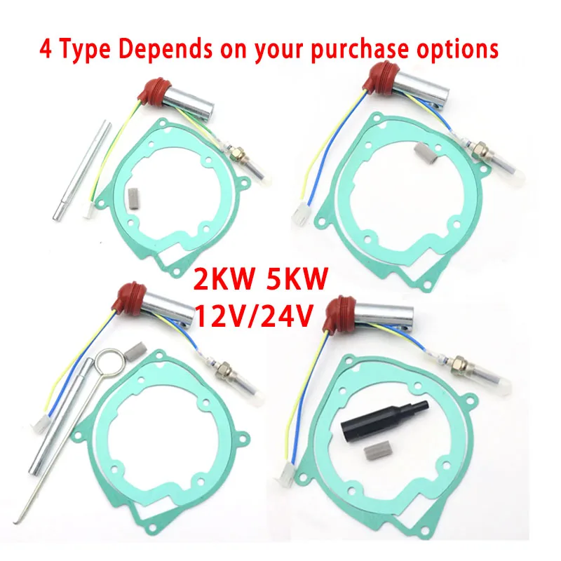 Kit bujía incandescente para calefacción diésel 12/24 V