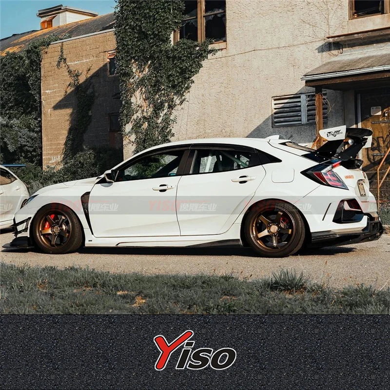 Kit aerodinámico Varis fibra de carbono falda lateral Civic FK8