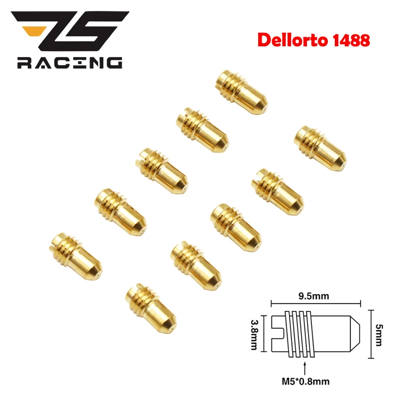 ZS Racing Chorro de carburador Dellorto para ralentí PHBG/PHBD