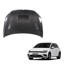 Cubierta de motor Langyu de fibra de carbono para Volkswagen Golf 7