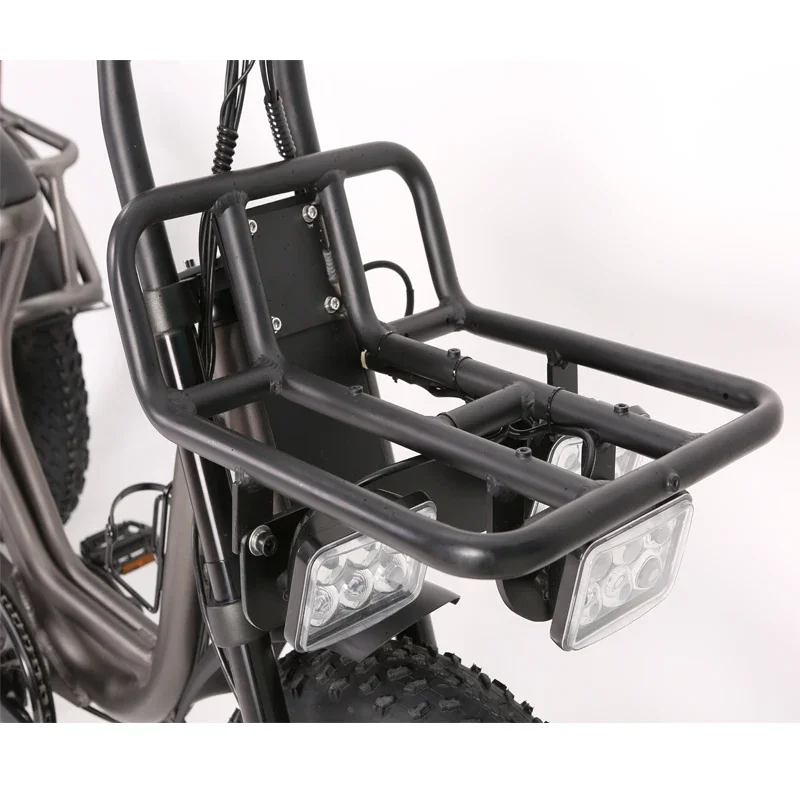 Triciclo eléctrico 20 pulgadas neumático ancho para caza - imagen 4