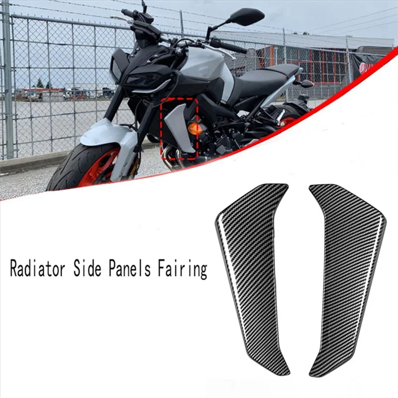 Carenado lateral Yamaha MT-09 2017-2020 – Cubierta protectora radiador - imagen 2