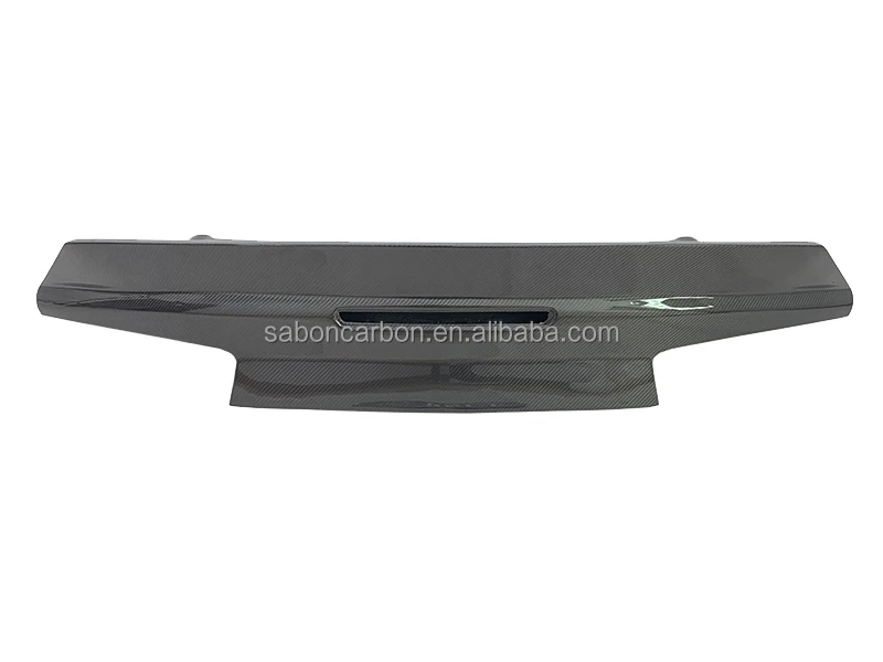 Tapa de maletero efecto carbono con alerón para Camaro 6 2017-19 - imagen 4
