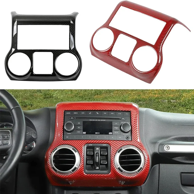 Embellecedor de fibra de carbono para elevalunas Jeep Wrangler JK/JKU